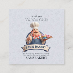 Bakery Store Pastry Chef Desserts Sweets Cake Shop Discount Card