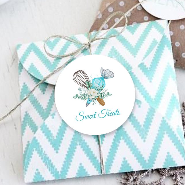 Bakery Sweet Classic Round Sticker (Creator Uploaded)