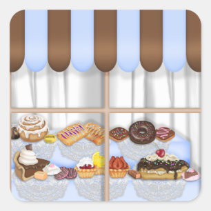 Bakery Sweet Treat Food Sticker