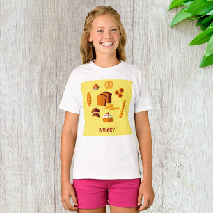 Bakery Themed Bread Pastries and Sweets T-Shirt