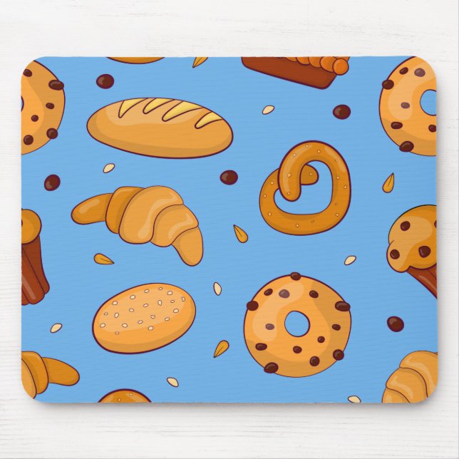 Bakery Themed Mouse Mat (Front)