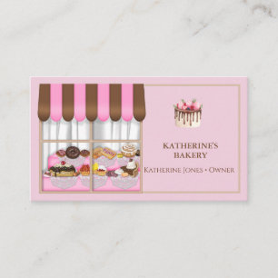Bakery Window   Business Card
