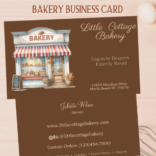 Bakery Window   Business Card