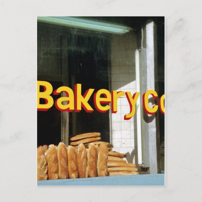 Bakery Window Postcard (Front)
