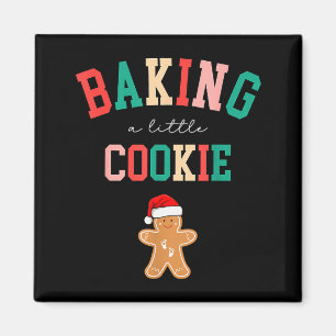 Baking A Little Cookie Cute Christmas Pregnancy An Magnet