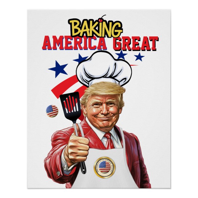BAKING America Great Poster (Front)