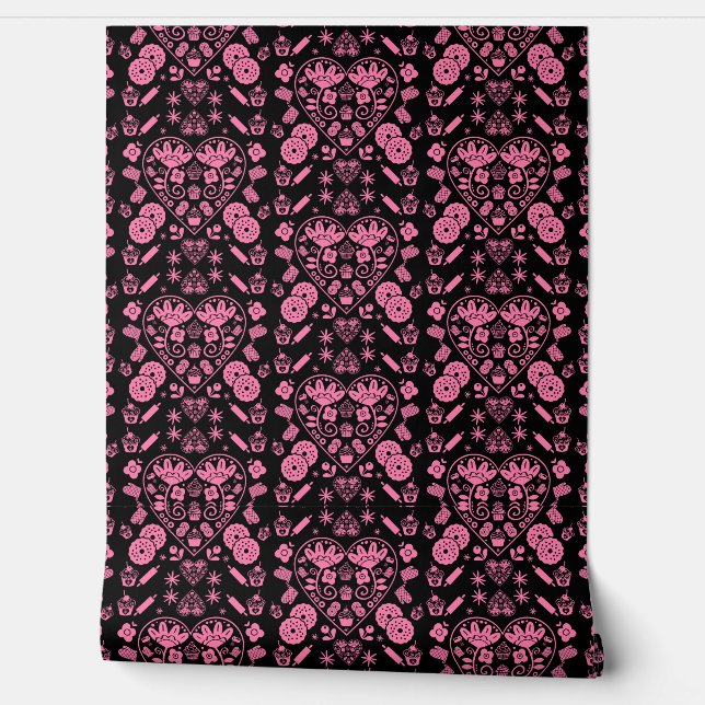 Baking And Kitchen Home Decor Wallpaper (Unrolling)