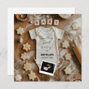 Baking Baby Announcement Card