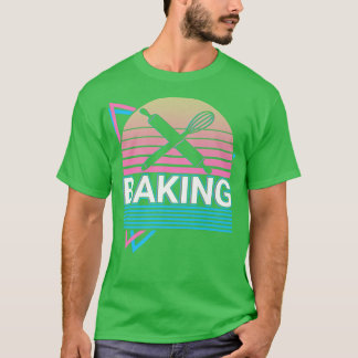 Baking Baker Retro T-Shirt