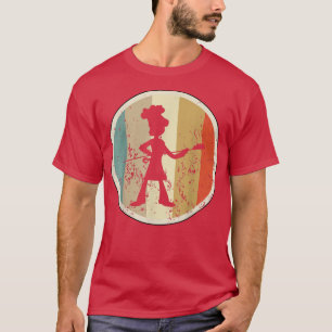 Baking Bread Master Baker Bakery Vintage Retro Dis T-Shirt