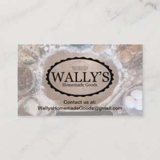 Baking Business Card