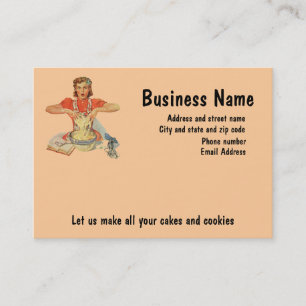 Baking Business Card