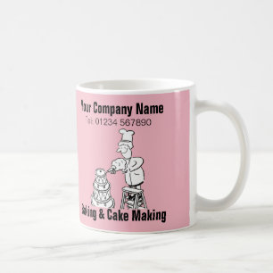 Baking & Cake Making Cartoon Mug