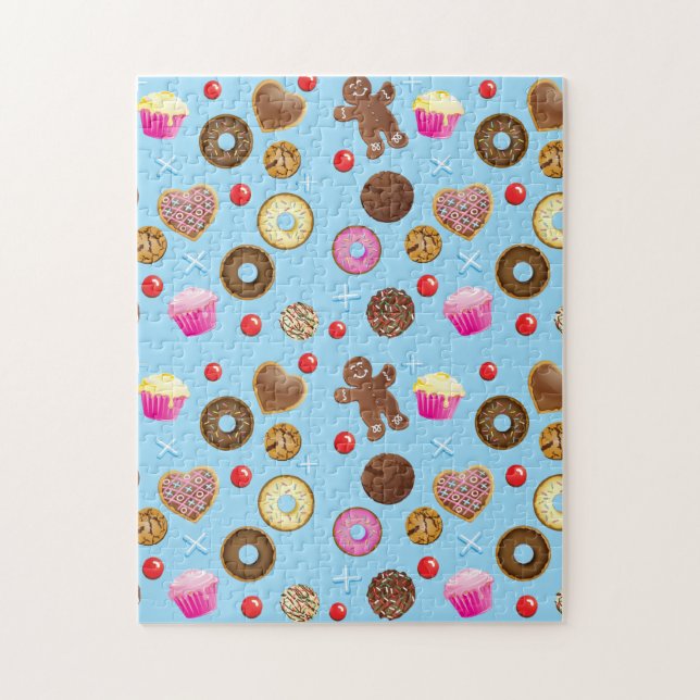 Baking, Cakes and Sweet Things Fun Jigsaw Puzzle (Vertical)