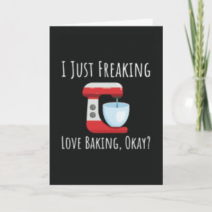 Baking Cards Baker Bakery Cook Pastry Chef Food