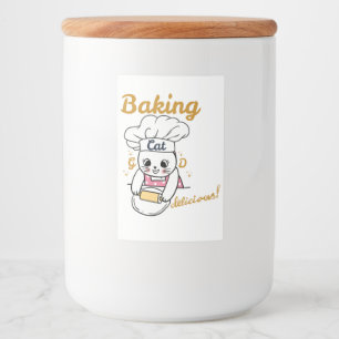 Baking Cat-DELICIOUS Good Design - Food Label