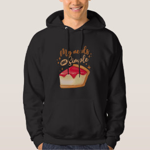 Baking Cheesecake Pastry Chef Cheese Cake Hoodie