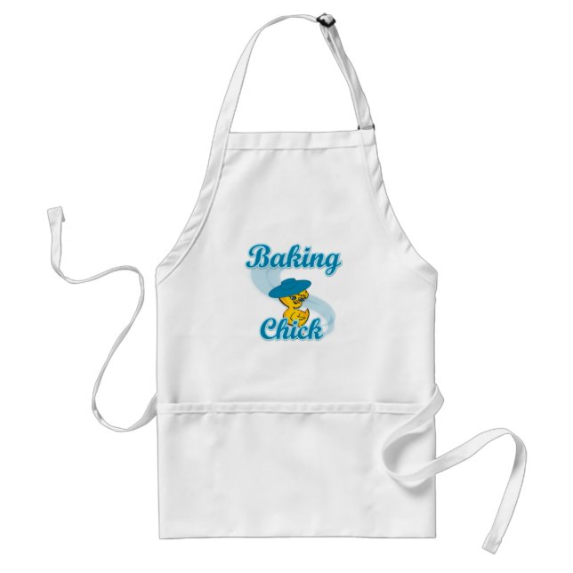 Baking Chick #3 Standard Apron (Front)
