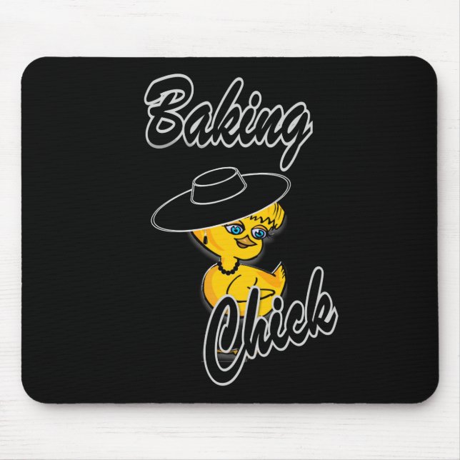 Baking Chick #4 Mouse Mat (Front)