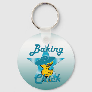 Baking Chick #7 Key Ring
