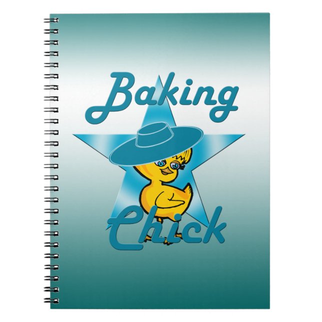 Baking Chick #7 Notebook (Front)
