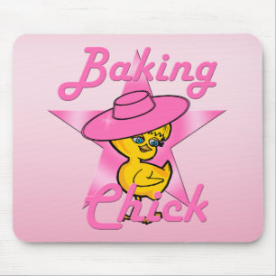 Baking Chick #8 Mouse Mat
