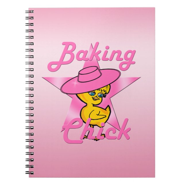 Baking Chick #8 Notebook (Front)