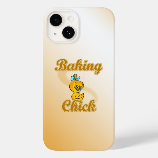 Baking Chick Case-Mate iPhone Case (Back)