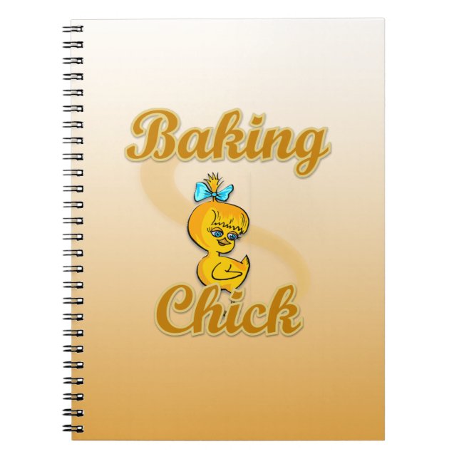 Baking Chick Notebook (Front)