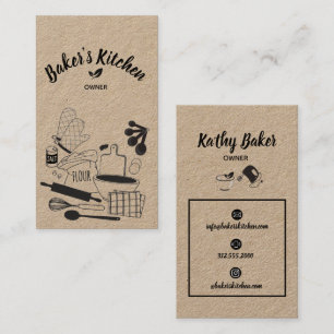 baking company business card