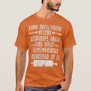 Baking Cooking Baker Cook Chef Culinary Distressed T-Shirt