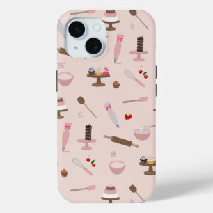 Baking & Cooking Utensils Bakery Cooking  iPhone 15 Case