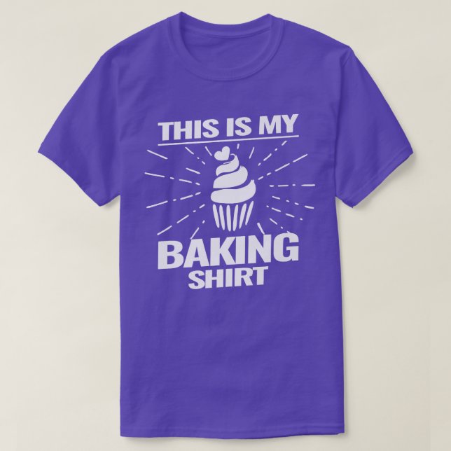 baking cupcake cooking bakery baker cupcakes  T-Shirt (Design Front)