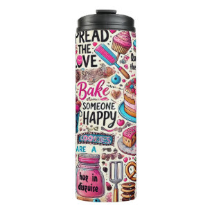Baking Cute Fun Thermal Tumbler