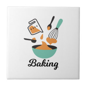 Baking Design For Bakers Tile