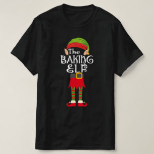baking elf family matching christmas T-Shirt