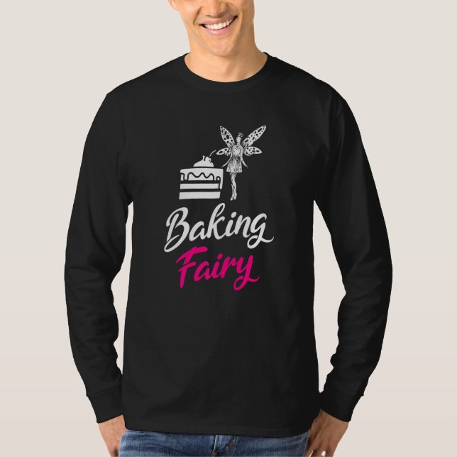 Baking Fairy Snack Baking Cake T-Shirt (Front)