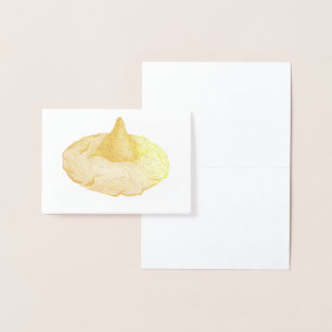 Baking Foodie Peanut Butter Blossom Cookie Foil Card
