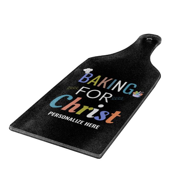 Baking for Christ Bakers Cutting Board (Corner)