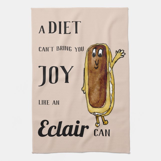 Baking funny saying tea towel (Vertical)