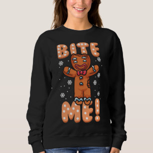 Baking Gingerbread Man Christmas Gift For Husband Sweatshirt