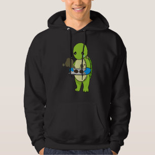 Baking Gone Wrong Turtle Chef Culinary Baker Cook Hoodie