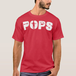 Baking Grandpa, Pops Baking Retired Gift T-Shirt