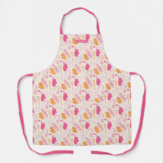 Baking Happiness Patterned and Personalised Apron