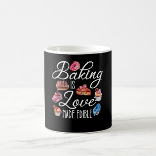 baking is love edible coffee mug