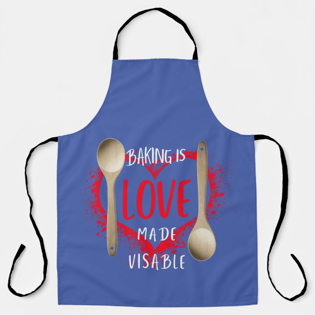 Baking is Love Made Visible - Blue Apron (Front)