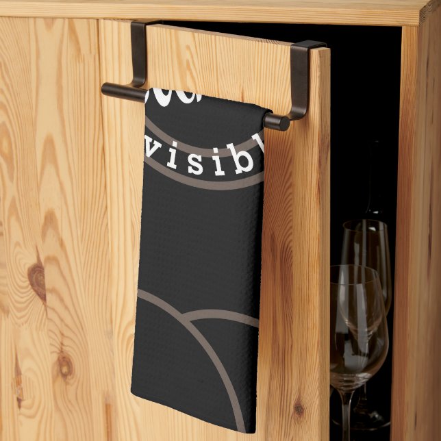  Baking is love made visible Tea Towel (Thirds Fold)