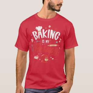 Baking Is My Therapy  486 T-Shirt