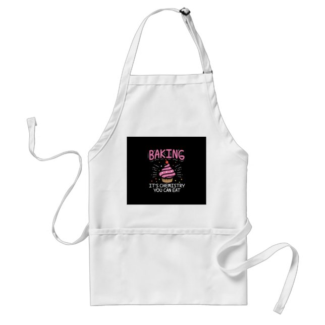 Baking Its Chemistry Gifts Standard Apron (Front)