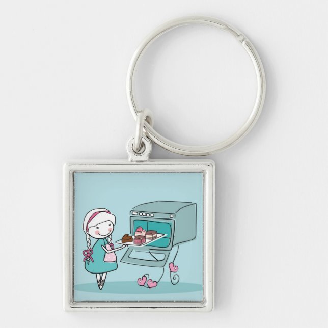 Baking Key Ring (Front)